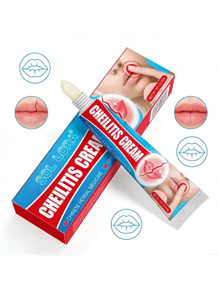Crème hydratante pour les lèvres, exfoliante, apaisante et réparatrice pour les lèvres sèches et ger