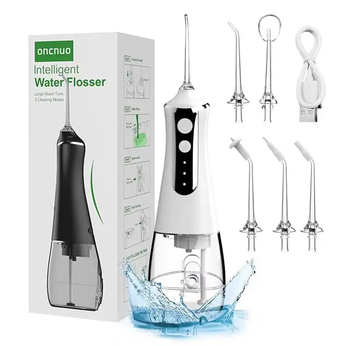 Irrigateur buccal, nettoyeur interdentaire électrique sans fil, pour dents, gencives, soins dentaire