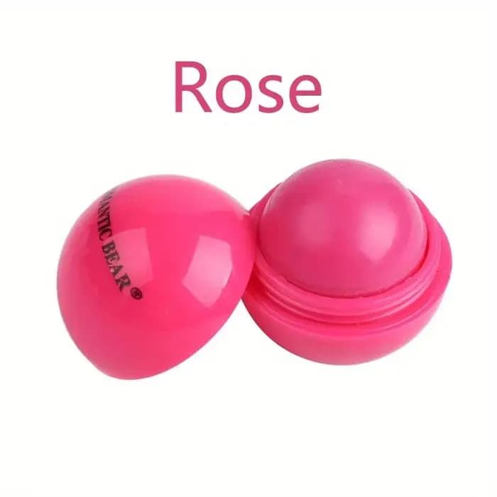 Baume à lèvres mignon en forme de boule – Plomb à lèvres hydratant, apaisant et longue durée avec ta