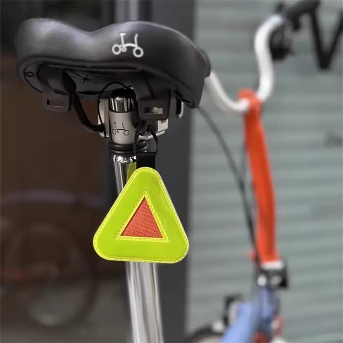 Panneaux réfléchissants 6 couleurs, panneaux triangulaires, avertissement de sécurité pour vélo de r