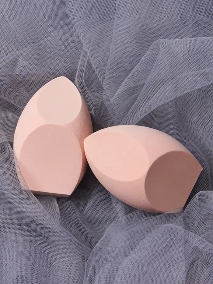 1 paquet grande taille maquillage éponge fond de teint cosmétique bouffée lisse poudre correcteur be
