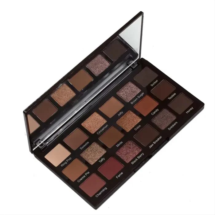 Plaque d'ombre à barrage pour les yeux, scintillant naturel, plaque de maquillage, palette de fard à