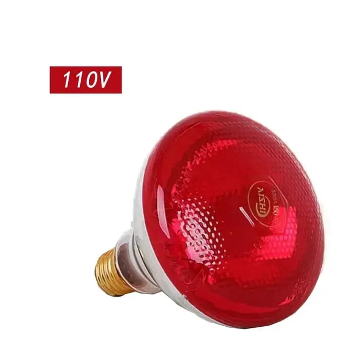 Lampe rouge de thérapie chauffante 150W, ampoule de physiothérapie infrarouge à lumière rouge pour l