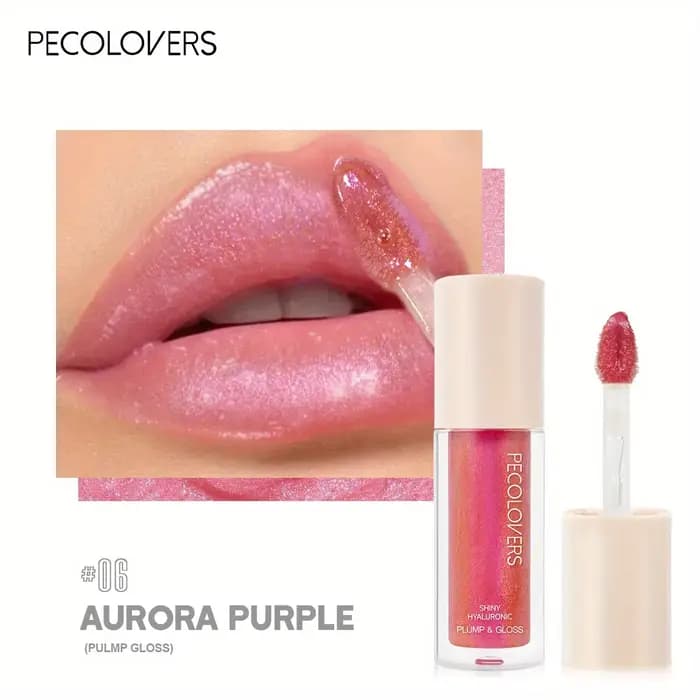 Vernis à lèvres hydratant et scintillant, brillant à lèvres en verre brillant et scintillant, maquil