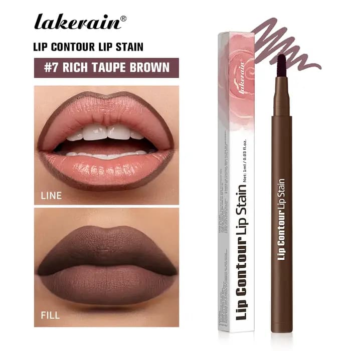 Lakerain – stylo antiadhésif 2 en 1, pour Contour des lèvres, anti-taches, maquillage hydratant, cos