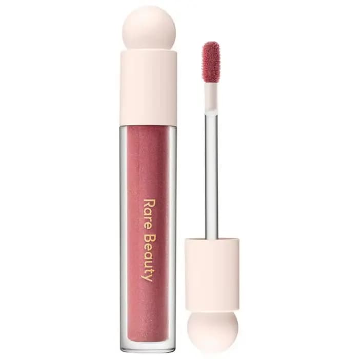Nouveau baume à lèvres brillant Rare Beauty, abricot, mauve neutre, rose, baie, gloss à lèvres nourr