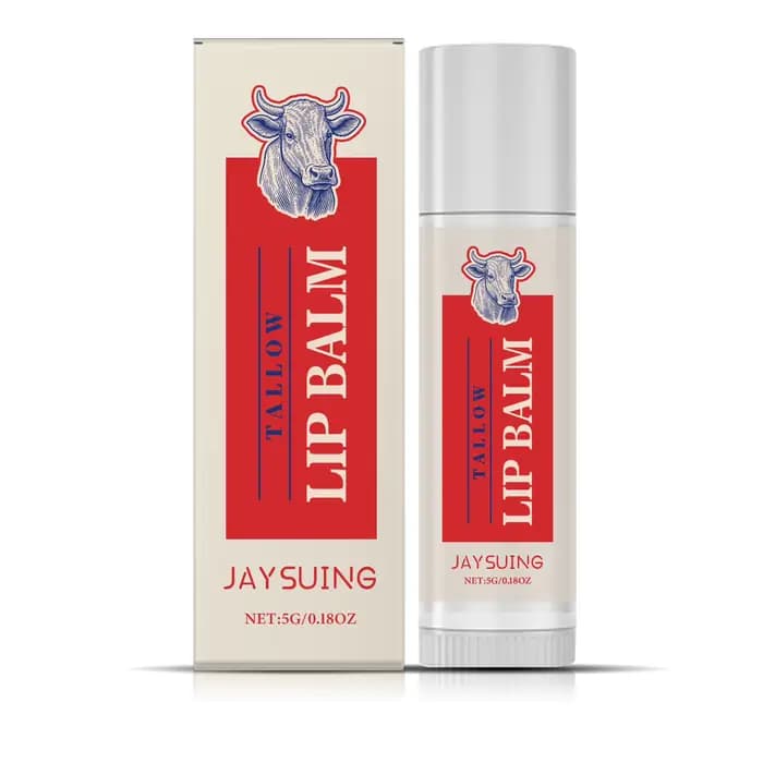 Tallow baume à lèvres Ultra nourrissant Non gras adoucissant estompe les lignes des lèvres supprimer