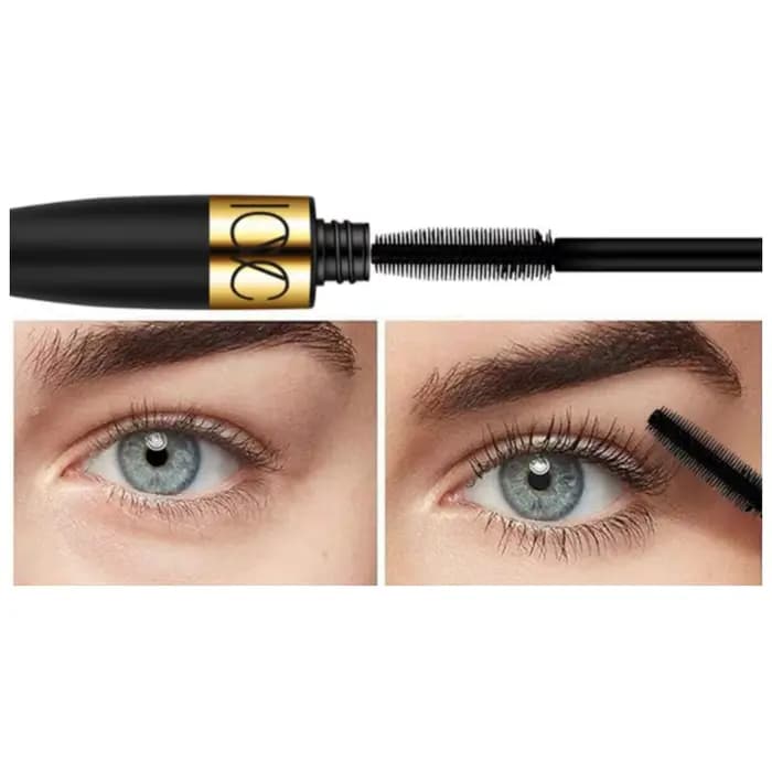 Mascara en fibres épais bouclés, imperméable et résistant à la sueur, cils bouclés et imperméables l
