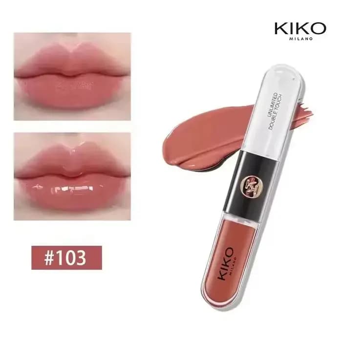 Gloss à lèvres liquide 3D KIKO Fashion, nourrissant, pour des lèvres pulpeuses, longue tenue, ne s'e