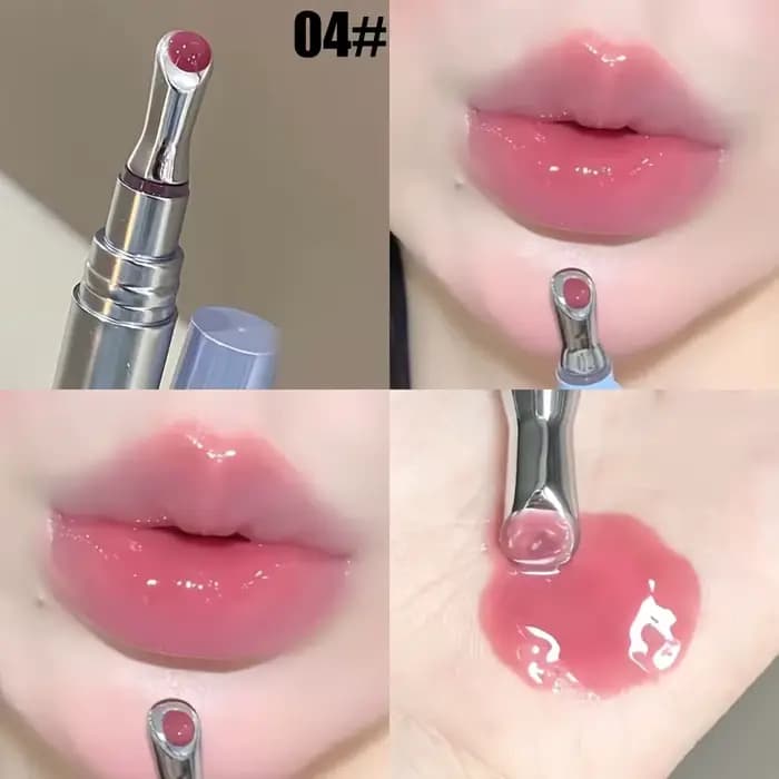 Gloss à lèvres Herorange Bright, hydratant, longue tenue, soin des lèvres pour tous types de peaux, 