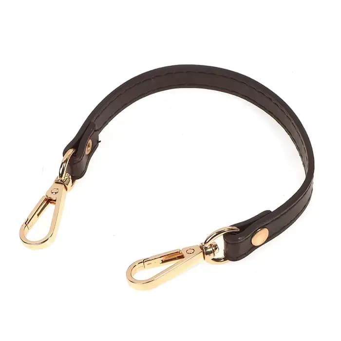 Poignée de sac à main en cuir PU de 28 cm pour femmes, sangle courte de remplacement, bandoulière, a
