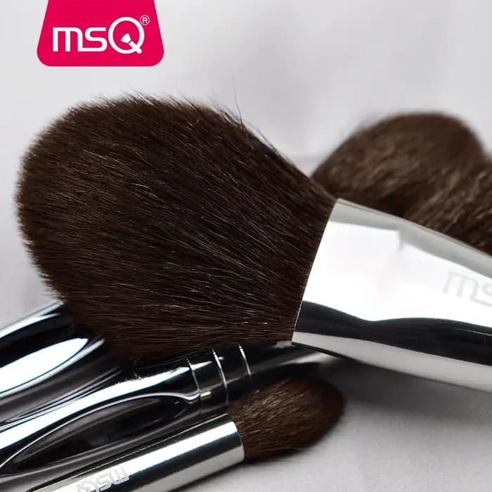 MSQ-Ensemble de pinceaux de maquillage professionnels, 11 pièces, pour poudre, fard à barrage classi