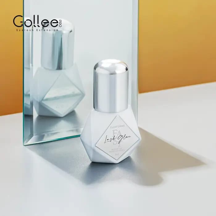 Gollee – colle pour extensions de cils, 5 bouteilles, 7-9 semaines, greffage longue durée, 0.3-1s, c