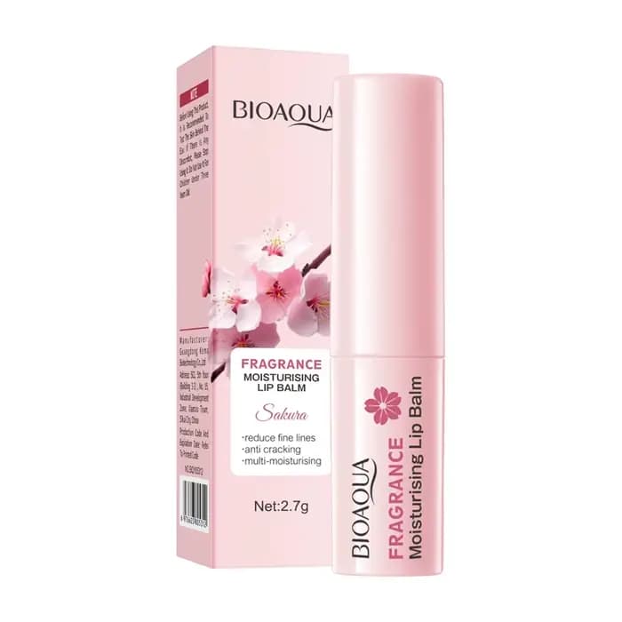 Baume à lèvres hydratant Sakura, hydratant et nourrissant en profondeur, adoucit les lèvres, prévien