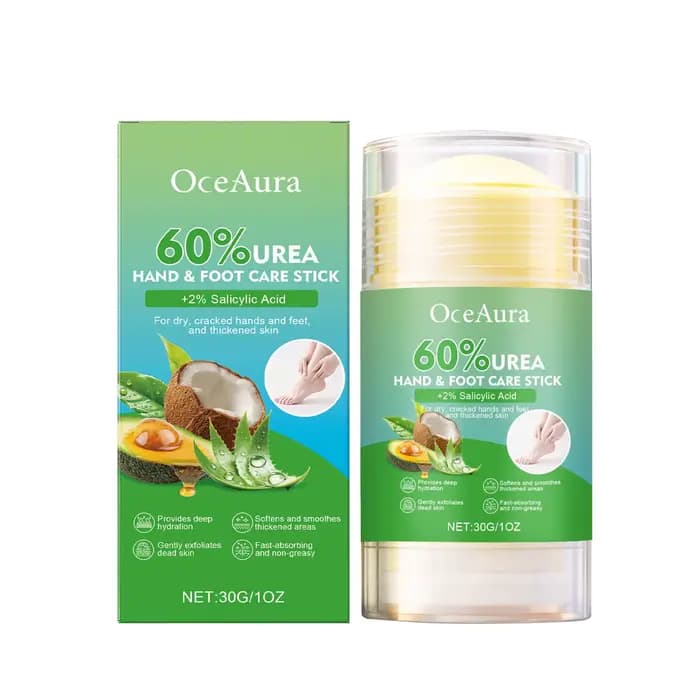 Bâton de baume pour les mains et les pieds avec cire d'abeille pour peau sèche et craquelée, apaisan