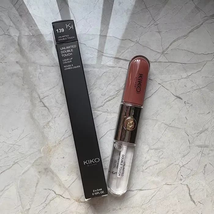 Rouge à lèvres double embout 3D effet miroir transparent, gloss à lèvres longue tenue, huile à lèvre