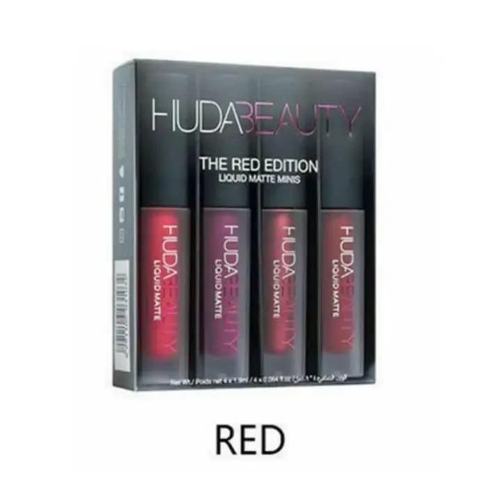 Brillant à lèvres liquide mat, Ultra-confort, résistant à la transfert, Huda, teinte, maquillage, co