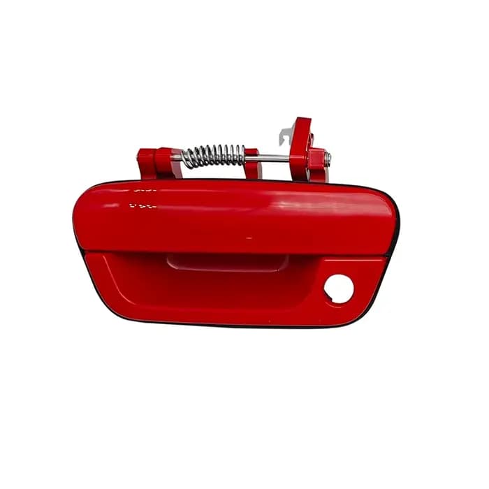 Poignée de porte extérieure rouge pour Chevrolet Beat Holden Barina Spark Ravon R2 17-22