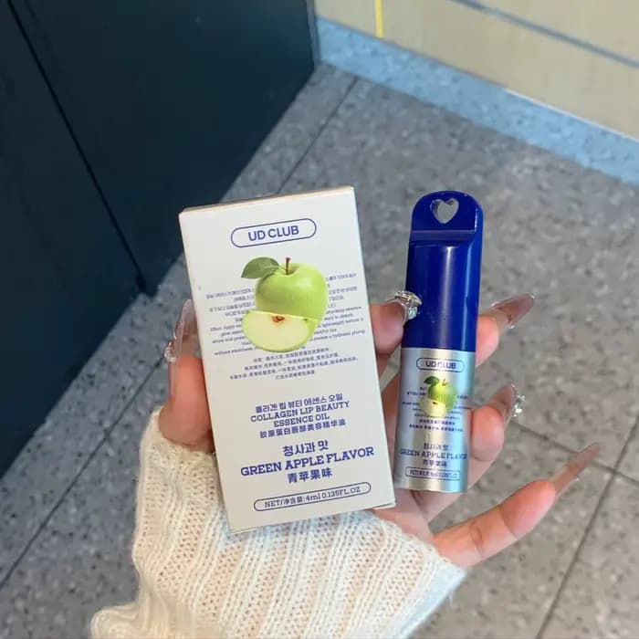 Huile Essentielle de Beauté pour les Lèvres au Collagène, Hydratante, Fraîche et Non Grasse, Protège