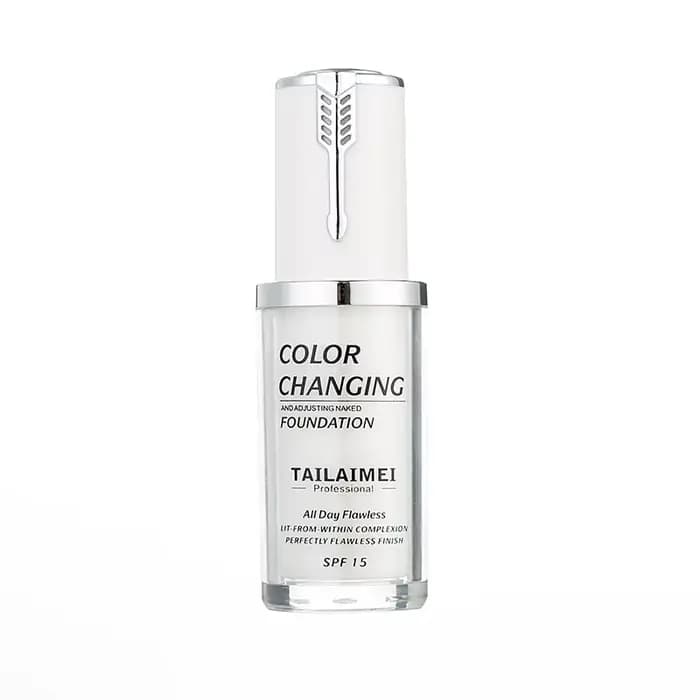 TLM – fond de teint liquide à couleur changeante, correcteur éclaircissant, couverture complète, sur