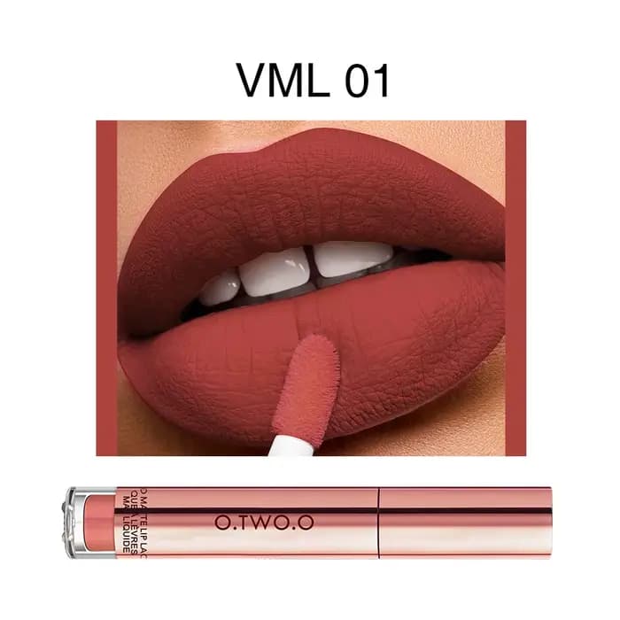 O.TWO.O 12 couleurs haute qualité velours mat rouge à lèvres longue durée maquillage imperméable fac