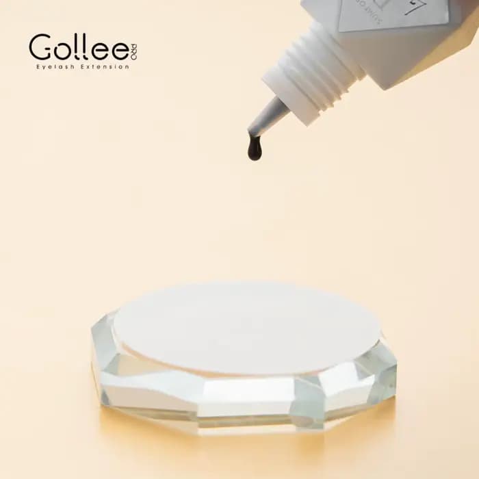 Gollee – colle pour extensions de cils, 5 bouteilles, 7-9 semaines, greffage longue durée, 0.3-1s, c