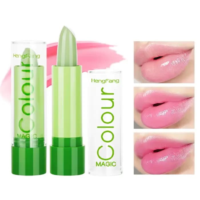 1 pièce Rouge à lèvres hydratant à l'aloe vera qui change de couleur, hydratation longue durée et so