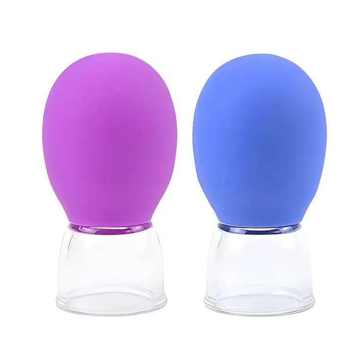 Ensemble de ventouses pour le visage, 2/4 pièces, Massage sous vide pour les yeux, tasse Anti-Cellul