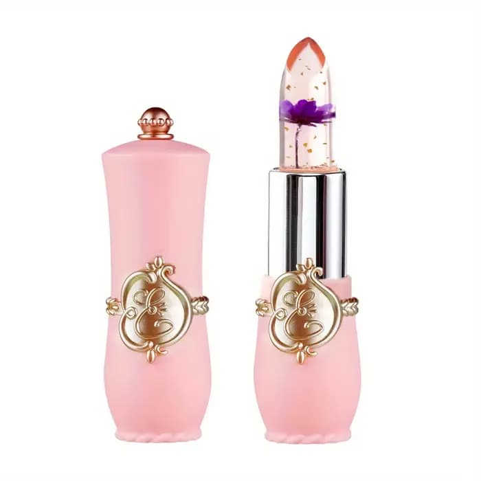Rouge à lèvres en gelée de fleur de cristal, baume à lèvres nutritif longue durée, hydratant, tempér
