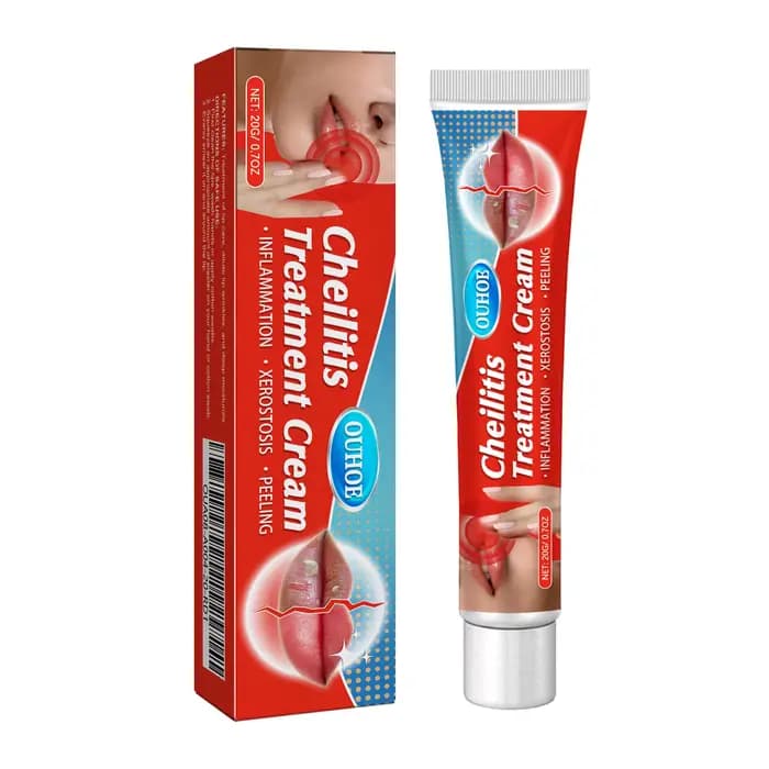 Baume réparateur pour les lèvres OUHOE, hydratant et nourrissant pour les lèvres gercées et craquelé
