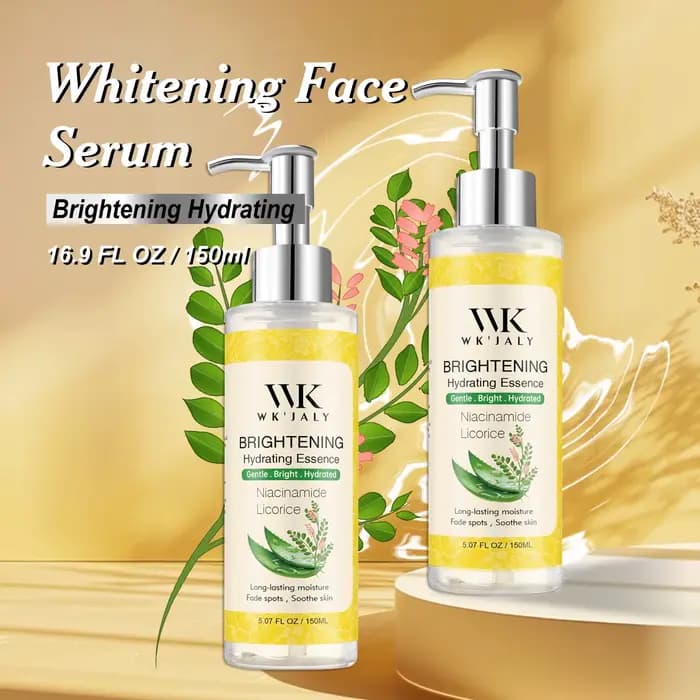 Sérum éclaircissant à la réglisse WK JALY, essence anti-taches, éclaircit le teint, hydrate, pour le