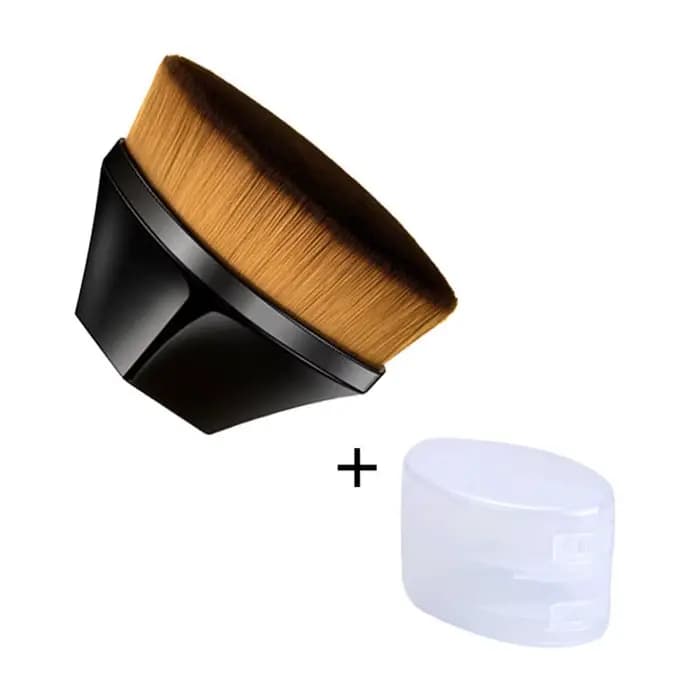 Pinceau de maquillage pour fond de teint en poudre liquide pour femme, fard à joues pour le visage, 
