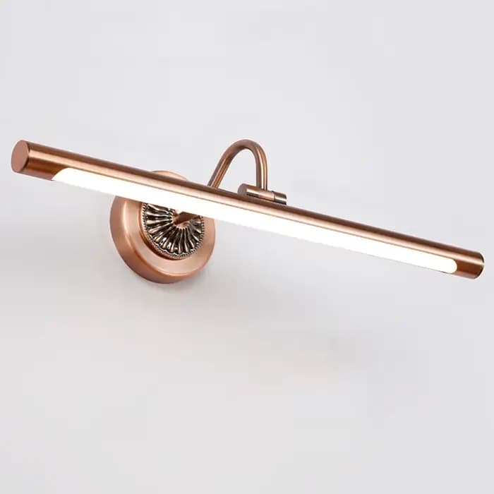Lampe Led en Bronze rouge pour salle de bains, 8W, 455MM, Europe, or, miroir, chambre à coucher, Dre