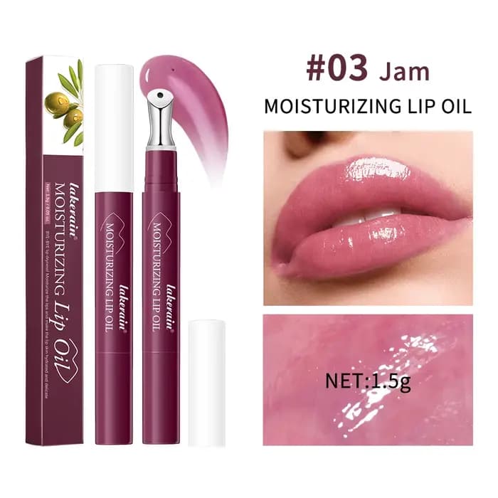 Stylo essence hydratant pour les lèvres, Huile essence pour les lèvres Honey Dew, Gloss brillant et 