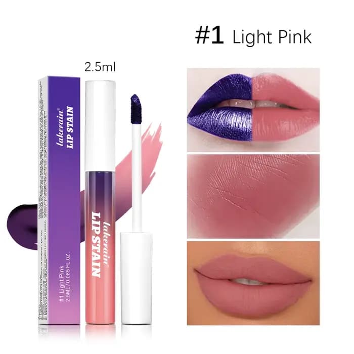 Rouge à lèvres liquide imperméable, 3 couleurs, hydratant durable, brillant à lèvres, ne se décolore