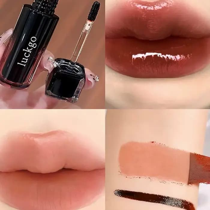 Rouge à lèvres liquide marron chocolat, maquillage imperméable, mat, kaki, Orange, Nude, tatouage no