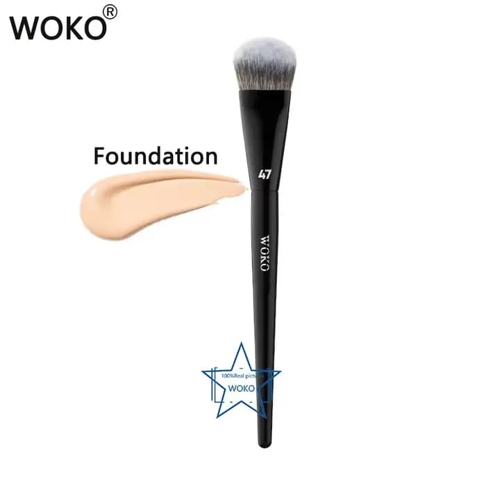 PRO 47 pinceau de fond de teint balai fond de teint ombre brosse liquide crème mélange Blush coudé p