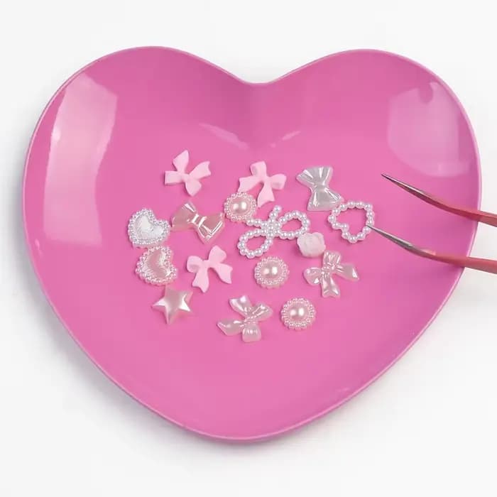 Nouveau plateau de rangement de cosmétiques en acier inoxydable, plaque d'équipement de Nail Art en 