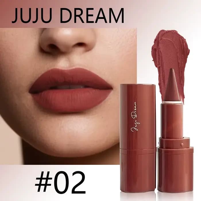 JUJU Dream – crayon à lèvres dégradé en velours mat, Application douce pour les lèvres élégantes, cr