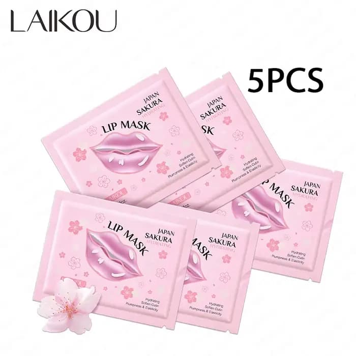LAIKOU 5/10 pièces masque à lèvres soin des lèvres hydratant réparation éclaircir les lignes des lèv