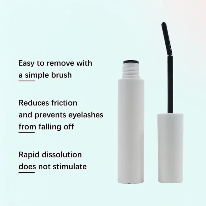Dissolvant de colle pour cils, huile apaisante, baguette de mascara, dissolvant d'extension de cils,