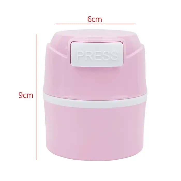 Réservoir de stockage de colle à cils, conteneur de levage de cils, support adhésif individuel, pot 