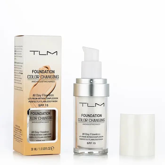 Nouveau TLM fond de teint magique couleur changeante fond de teint liquide doux mat longue durée hyd