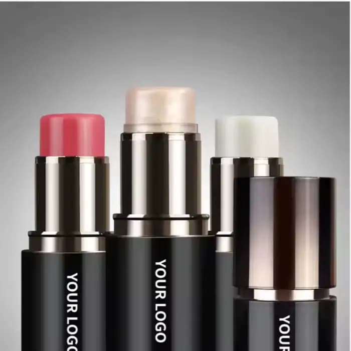 Bâton surligneur de marque privée 7g, Logo personnalisé, mat, Contour, imperméable, longue durée, éc