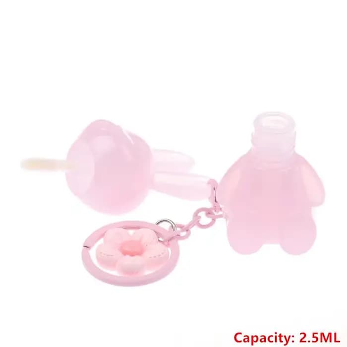 Tube de brillant à lèvres de 2,5 ml, bâtonnet épais, facile à remplir, flacon vide rechargeable pour