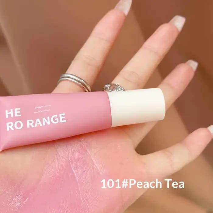 HERORANGE joue Blush Pigment Tube hydratant Rouge Blush cosmétique pour visage fard à joues liquide 