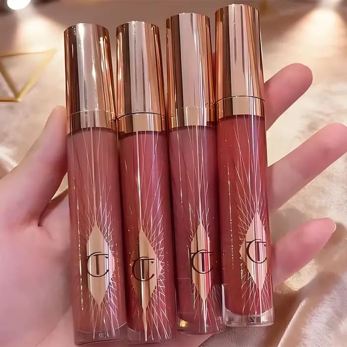 Charlotte Tilbury – Gloss à lèvres hydratant longue durée au collagène, 8 couleurs, avec applicateur