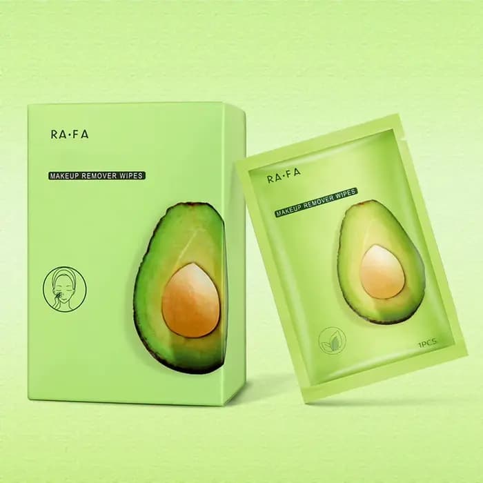 1/2/3 boîte de lingettes démaquillantes à l'avocat, élimine doucement le maquillage et nettoie la pe