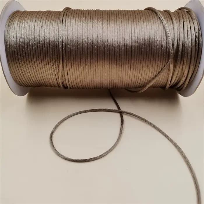 Lot de 10m de Nministériels d Chinois en Satin et Nylon, 2mm, pour Collier et Bracelet, DIY