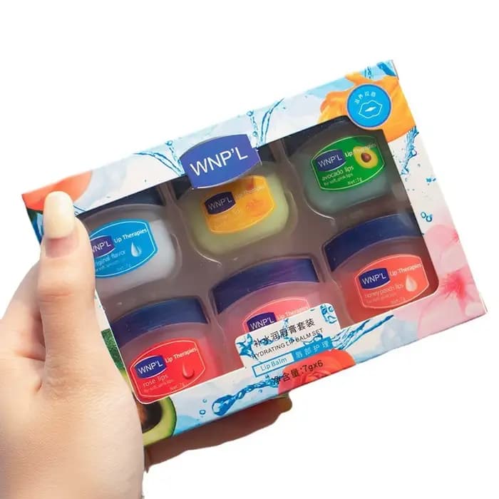 Baume à lèvres hydratant de guérison, masque entièrement naturel pour lèvres sèches, puissance hydra